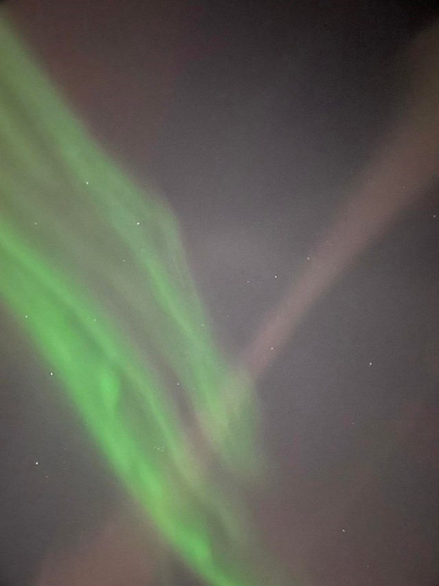 The Northern Lights as seen from Bodø on 20.2.2023